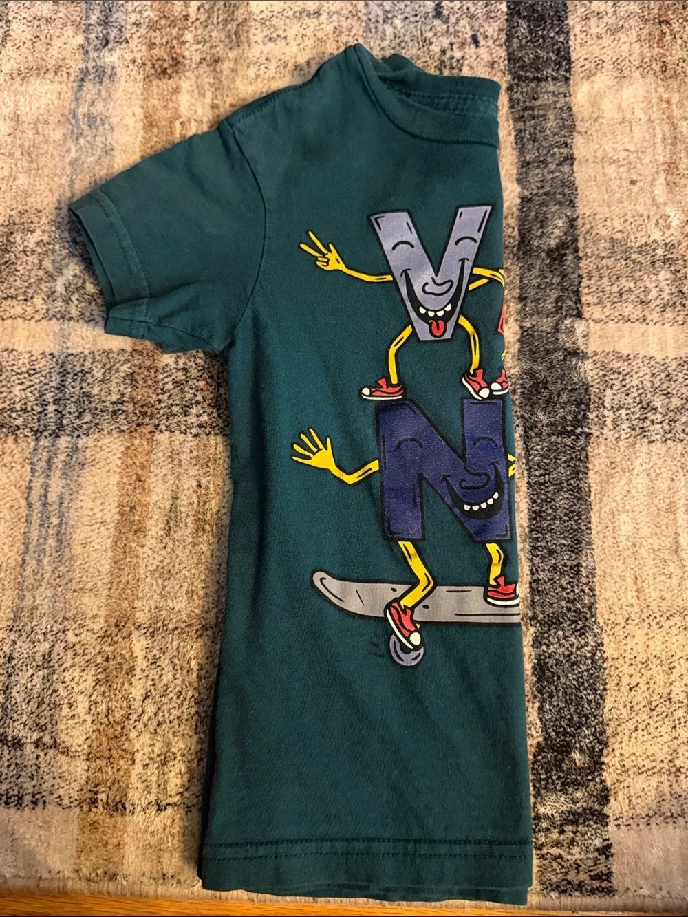 Assorted Kids Short-Sleeve Tees - Blue, Green, Orange, Brown, White